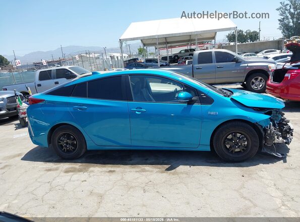 JTDKAMFPXM3170033 2021 TOYOTA PRIUS PRIME Teal 