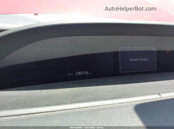 JTDKAMFPXN3222987 2022 TOYOTA PRIUS PRIME Red Rear seats view