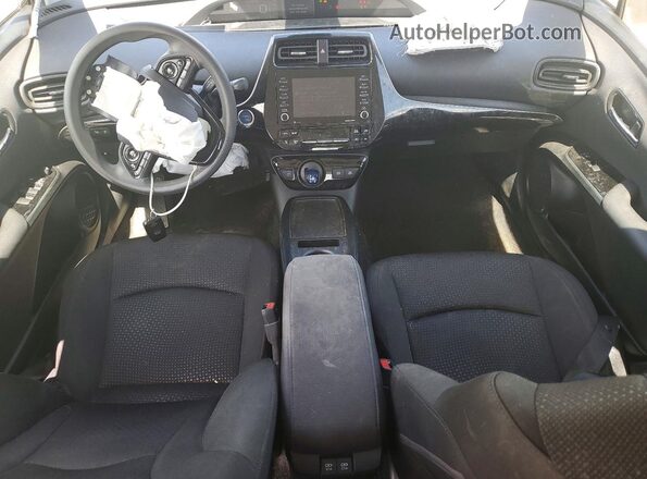 JTDKAMFU0M3148824 2021 TOYOTA PRIUS Black 