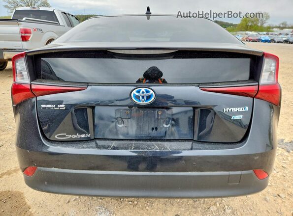 JTDKAMFU1M3141090 2021 TOYOTA PRIUS Black Vista trasera
