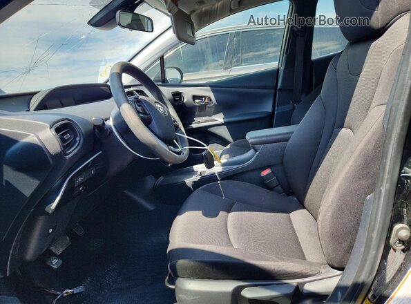JTDKAMFU1M3141090 2021 TOYOTA PRIUS Black Vista interior delantera