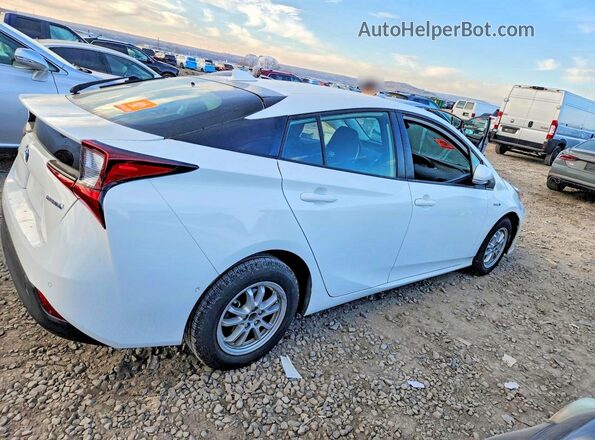 JTDKAMFU1M3149741 2021 TOYOTA PRIUS White 