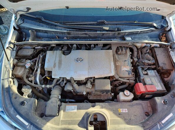 JTDKAMFU1M3149741 2021 TOYOTA PRIUS White 