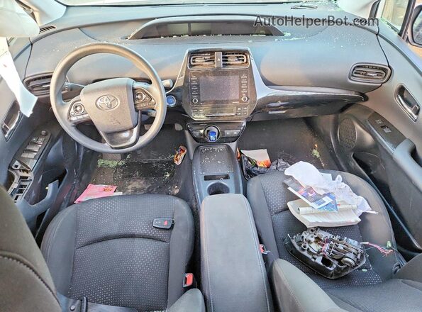 JTDKAMFU1M3149741 2021 TOYOTA PRIUS White 