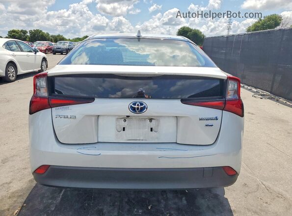 JTDKAMFU2M3152745 2021 TOYOTA PRIUS Белый 