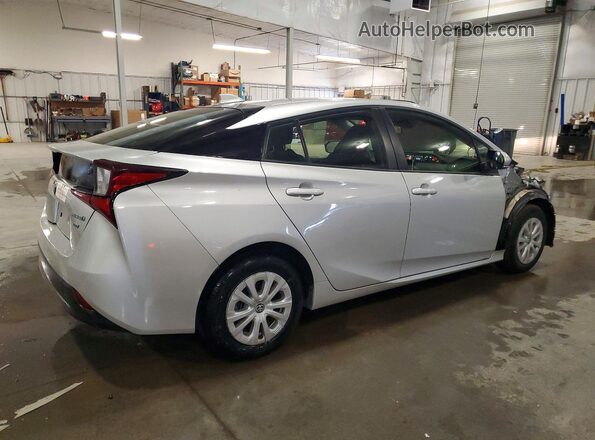 JTDKAMFU3M3143438 2021 TOYOTA PRIUS Серебряный 