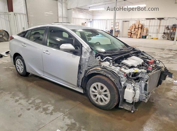 JTDKAMFU3M3143438 2021 TOYOTA PRIUS Серебряный 