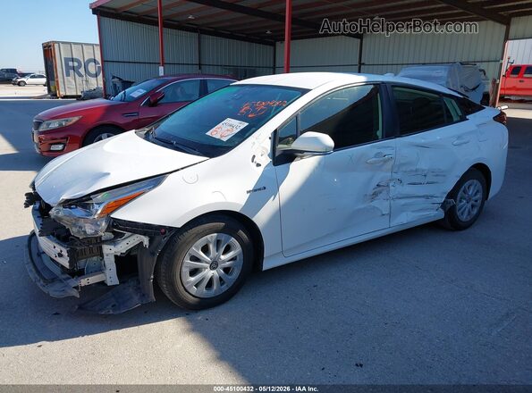 JTDKAMFU3M3144136 2021 TOYOTA LE White Առջևի ձախ երեք քառորդ տեսարան