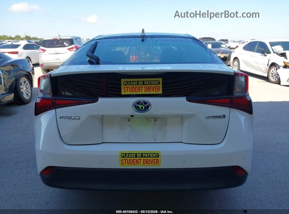JTDKAMFU3M3144136 2021 TOYOTA LE White 
