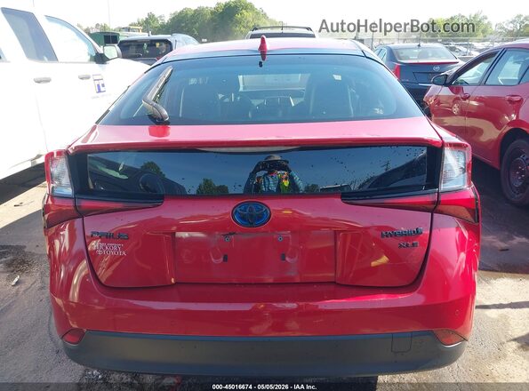 JTDKAMFU4M3126826 2021 TOYOTA PRIUS Красный 