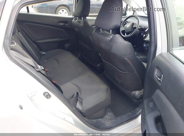 JTDKAMFU6M3141425 2021 TOYOTA LE Silver VIN კოდის სტიკერის ხედი