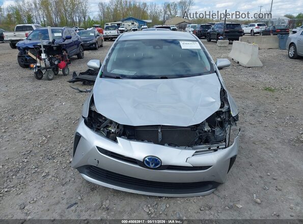 JTDKAMFU6M3141425 2021 TOYOTA LE Silver უკანა სალონის ხედი