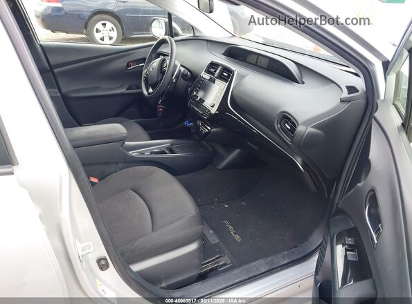 JTDKAMFU6M3141425 2021 TOYOTA LE Silver წინა სალონის ხედი