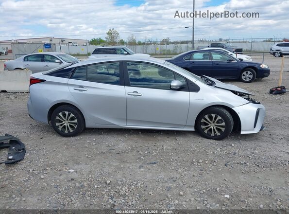 JTDKAMFU6M3141425 2021 TOYOTA LE Silver სალონის 360-გრადუსიანი ხედი