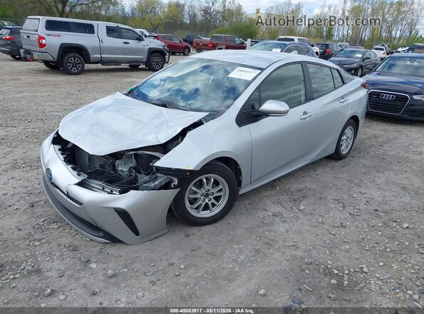 JTDKAMFU6M3141425 2021 TOYOTA LE Silver წინა მარცხენა ხედი სამი მეოთხედიდან