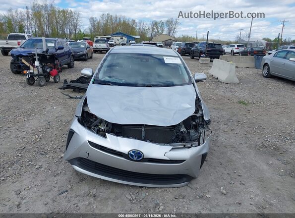 JTDKAMFU6M3141425 2021 TOYOTA LE Silver წინა ხედი