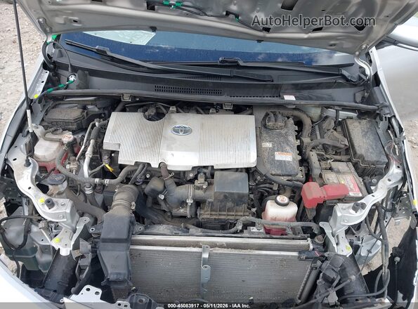 JTDKAMFU6M3141425 2021 TOYOTA LE Silver უკანა ხედი