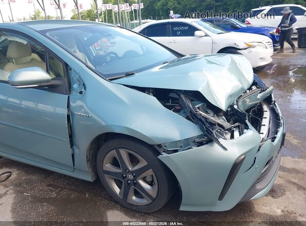 JTDKAMFU7M3128280 2021 TOYOTA PRIUS Light Blue 