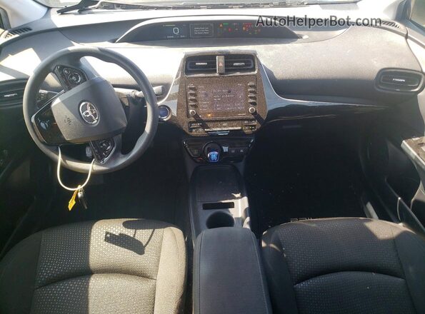 JTDKAMFU7M3138968 2021 TOYOTA PRIUS Серый 