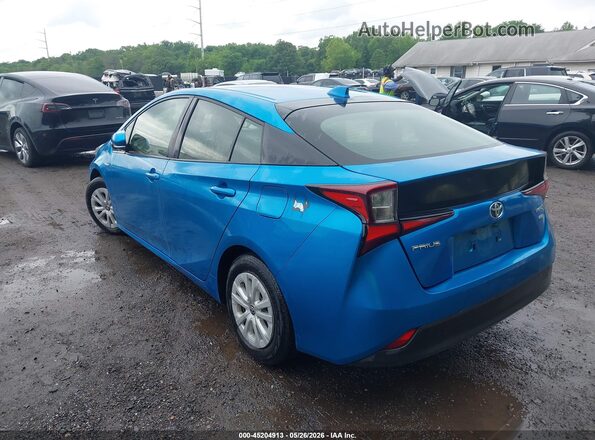 JTDKAMFU7M3143975 2021 TOYOTA PRIUS Blue 