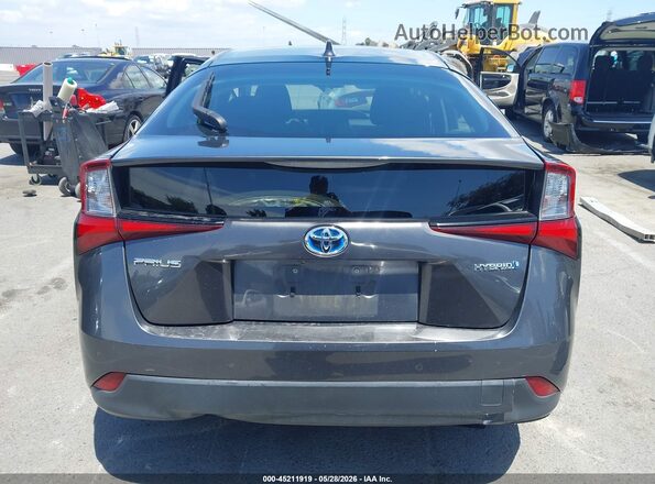 JTDKAMFU9M3149261 2021 TOYOTA PRIUS Gray 