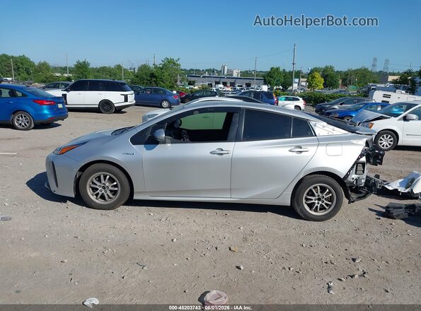 JTDKAMFUXM3135479 2021 TOYOTA PRIUS Серебряный 