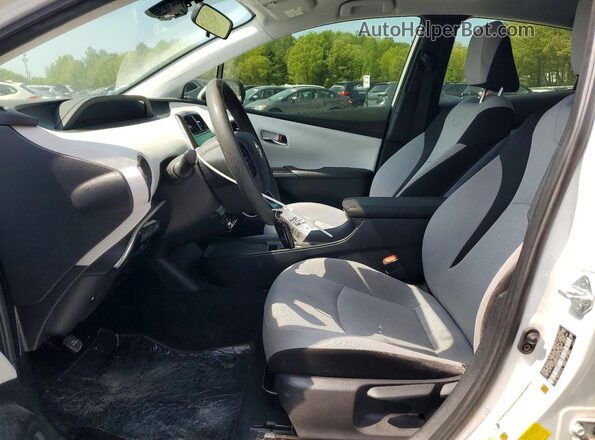 JTDKAMFUXM3146756 2021 TOYOTA PRIUS White 
