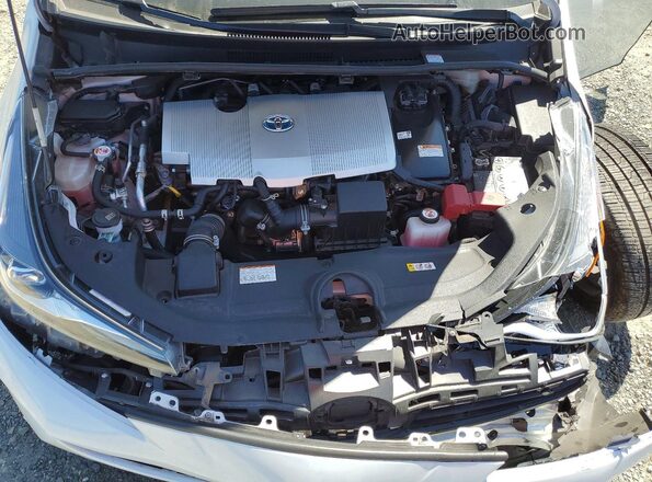 JTDKAMFUXM3147650 2021 TOYOTA LE Белый Вид задней части салона