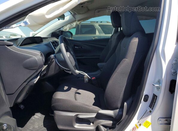 JTDKAMFUXM3147650 2021 TOYOTA LE Белый Вид салона спереди