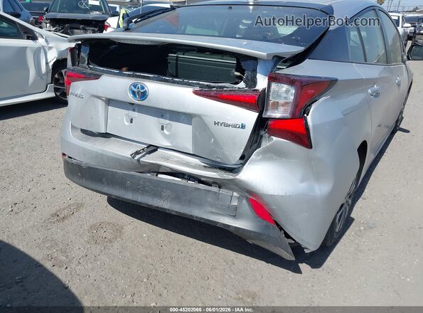 JTDKAMFUXN3186384 2022 TOYOTA PRIUS Silver წინა ხედი