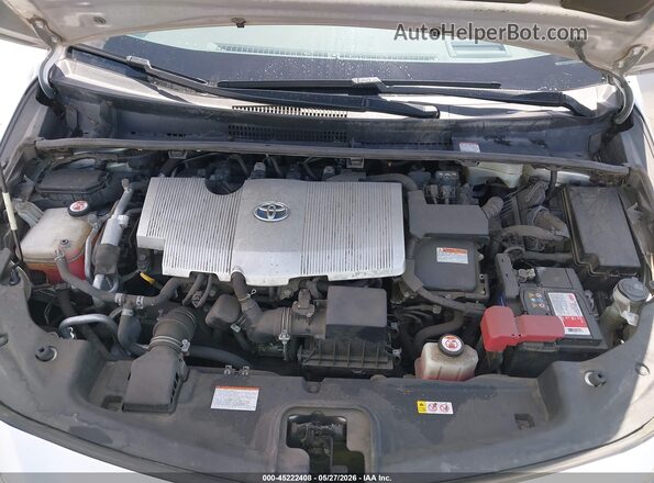 JTDKARFP0K3115827 2019 TOYOTA PRIUS PRIME Silver უკანა ხედი