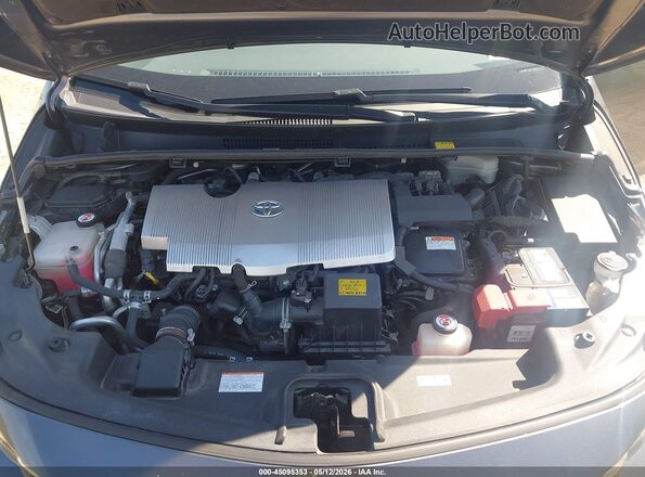 JTDKARFP2J3076155 2018 TOYOTA PRIUS PRIME Серый Вид сзади