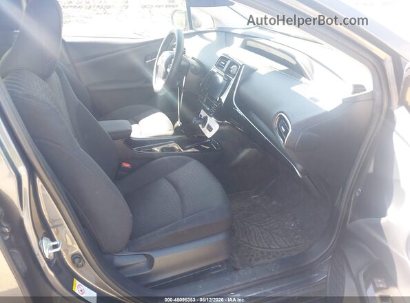 JTDKARFP2J3076155 2018 TOYOTA PRIUS PRIME Серый Вид салона спереди