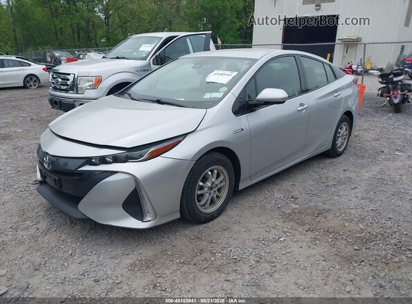 JTDKARFP2K3117448 2019 TOYOTA PRIUS PRIME Silver Front left