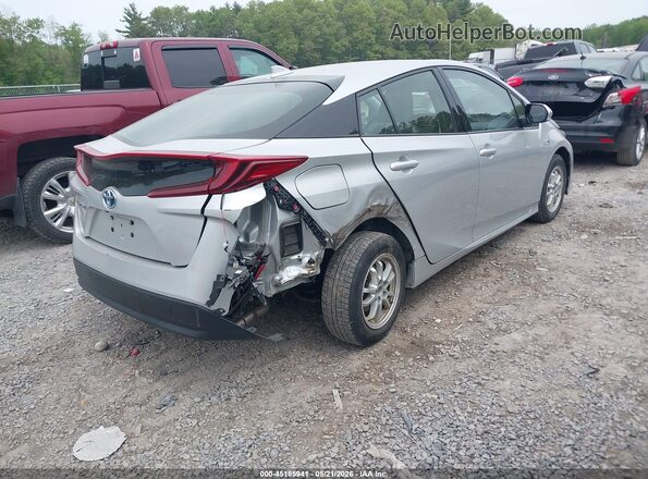 JTDKARFP2K3117448 2019 TOYOTA PRIUS PRIME Silver Rear right