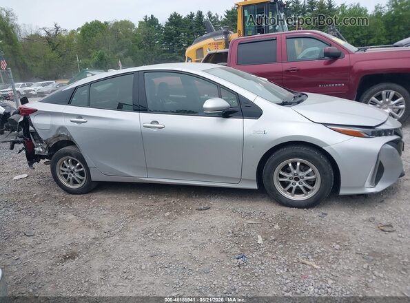 JTDKARFP2K3117448 2019 TOYOTA PRIUS PRIME Silver Rear interior view