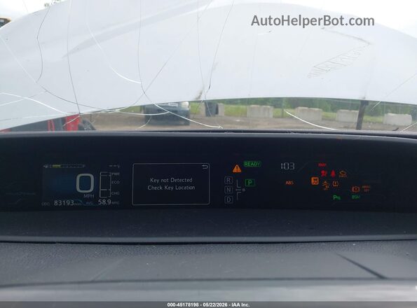 JTDKARFP3H3061822 2017 TOYOTA PRIUS PRIME Silver Rear seats view