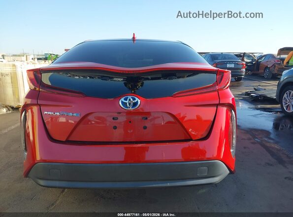 JTDKARFP3K3105034 2019 TOYOTA PRIUS PRIME Red 