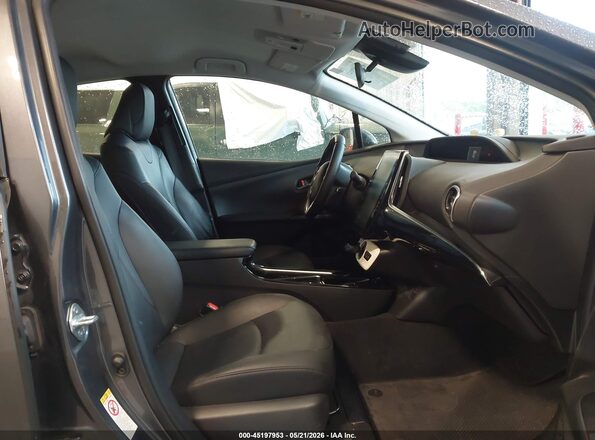 JTDKARFP4H3051512 2017 TOYOTA PRIUS PRIME Серый Вид салона спереди