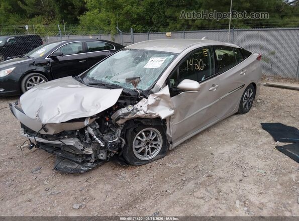 JTDKARFP5H3003081 2017 TOYOTA PRIUS PRIME Silver Передня ліва чверть