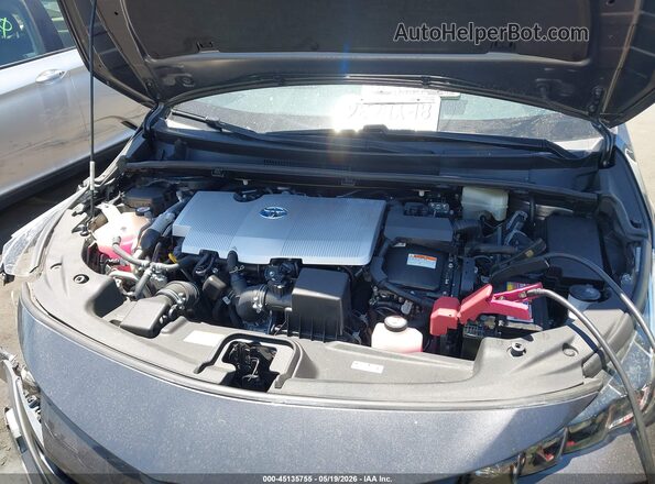 JTDKARFP5L3149487 2020 TOYOTA PRIUS PRIME Gray უკანა ხედი