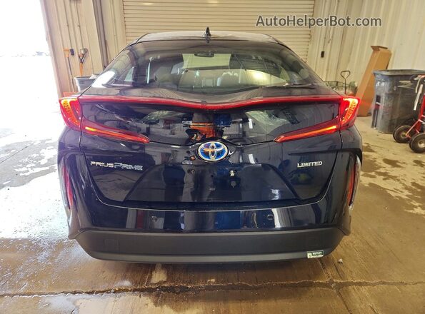 JTDKARFP5L3160487 2020 TOYOTA PRIUS Black Rear view