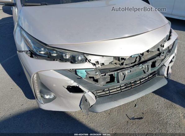 JTDKARFP7K3114190 2019 TOYOTA PRIUS PRIME Silver Widok z przodu