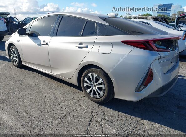 JTDKARFP7K3114190 2019 TOYOTA PRIUS PRIME Silver Tył lewy