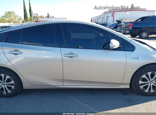 JTDKARFP7K3114190 2019 TOYOTA PRIUS PRIME Silver Widok wnętrza z tyłu