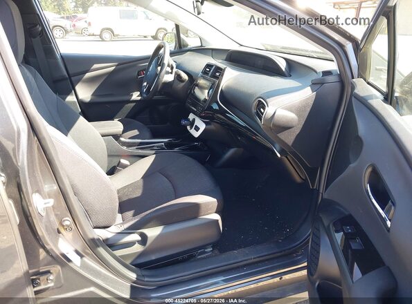 JTDKARFP8K3108849 2019 TOYOTA PRIUS PRIME Gray წინა სალონის ხედი