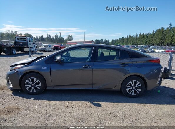 JTDKARFP8K3108849 2019 TOYOTA PRIUS PRIME Gray სალონის 360-გრადუსიანი ხედი