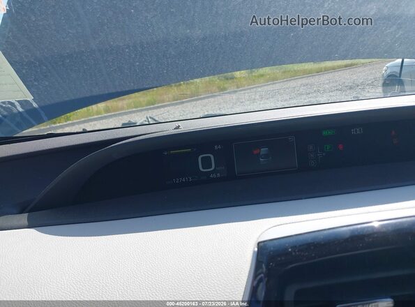JTDKARFU3G3516656 2016 TOYOTA PRIUS Серый Вид задних сидений