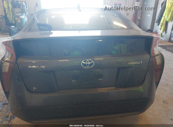 JTDKARFU3G3516656 2016 TOYOTA PRIUS Серый 