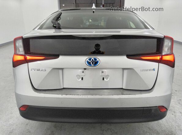 JTDKARFU3K3087964 2019 TOYOTA PRIUS Silver 
